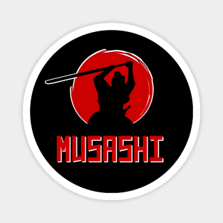 Musashi Mastery: Silhouette Crest Edition. Magnet